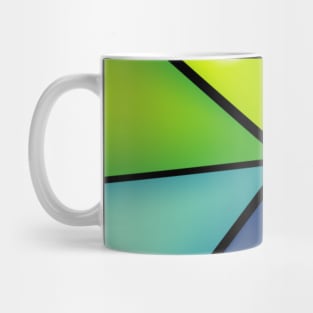 COLORFUL PIZZA TRIANGLES Mug